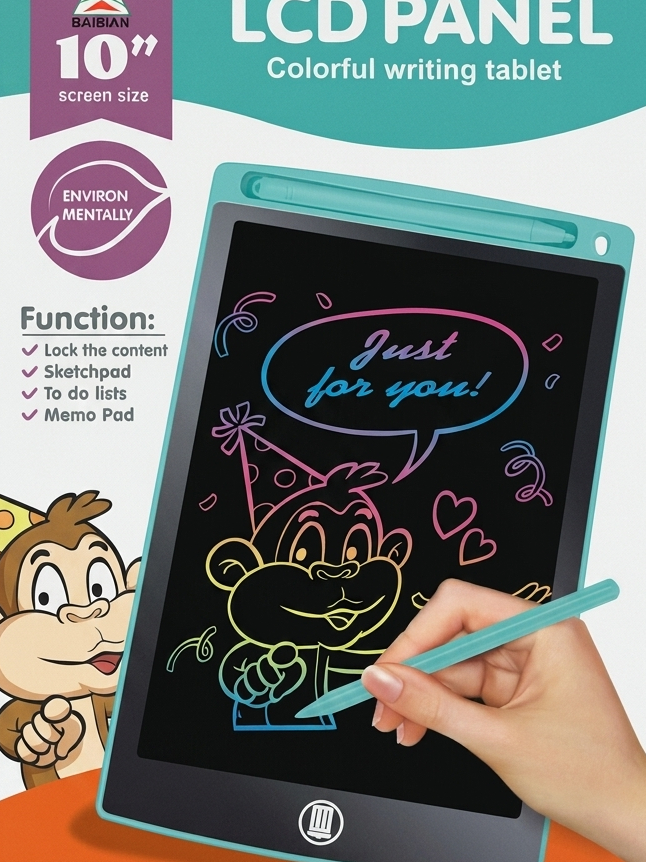 WRITING LCD DRAWING TABLET FOR KIDS (10 INCH)